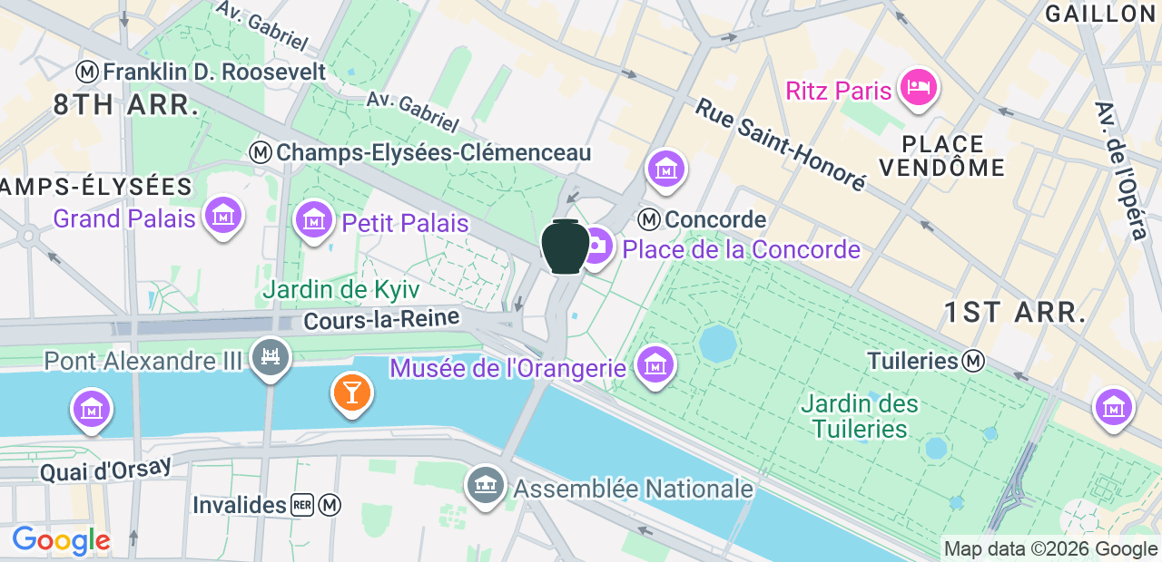 Place de la Concorde Paris, France